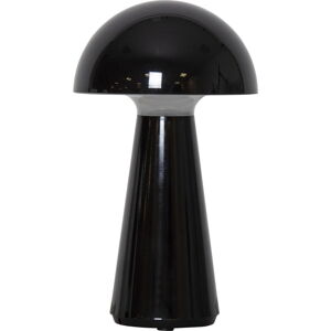 Černá LED stmívatelná stolní lampa (výška 28 cm) Mushroom – Star Trading