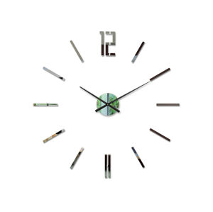 Moderní nástěnné hodiny CARLO MIRROR