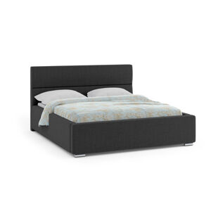 Čalouněná postel RIVA 140x200 cm Černá
