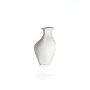 Váza z pálené hlíny - polotovar - 7.5x4x12 cm (Váza na malování)