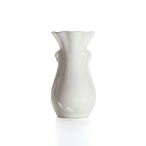 Váza z pálené hlíny - polotovar - 9x9x17 cm (Váza na malování)